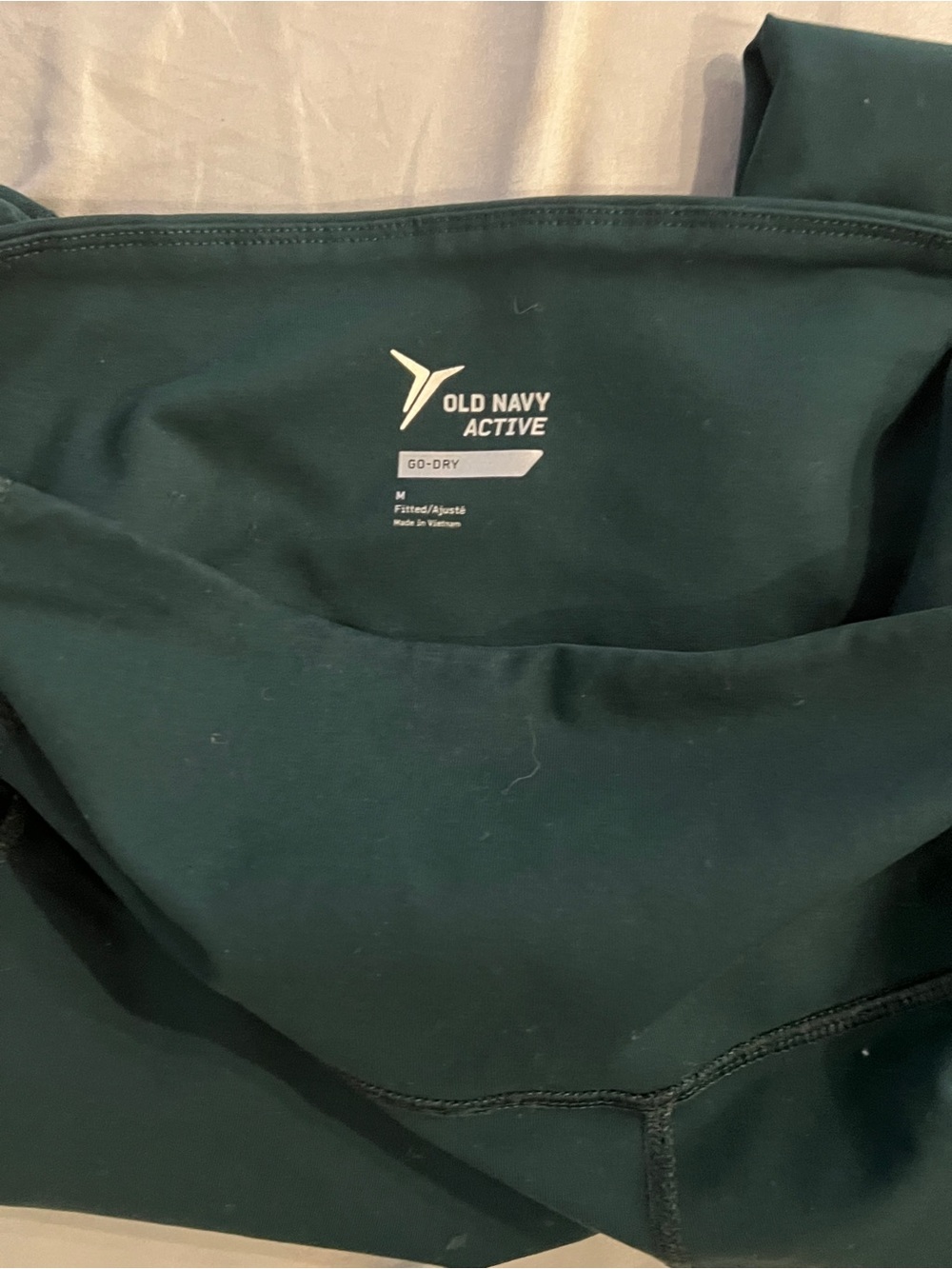 Old Navy Active Deep Green Go-Dry Leggings